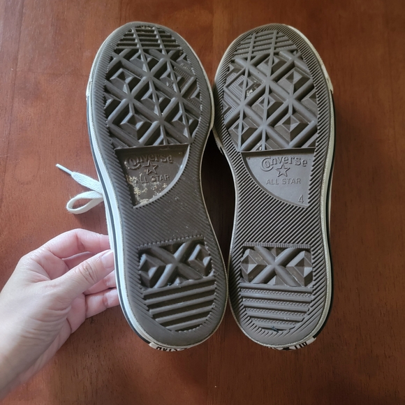 Converse chuck Taylor all star white Platform Sneakers US 6 - Picture 12 of 12